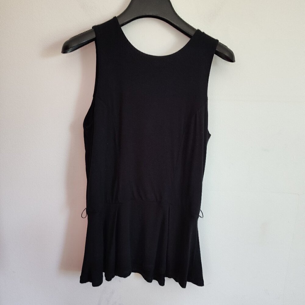 Inc Sleeveless Peplum Knit Top